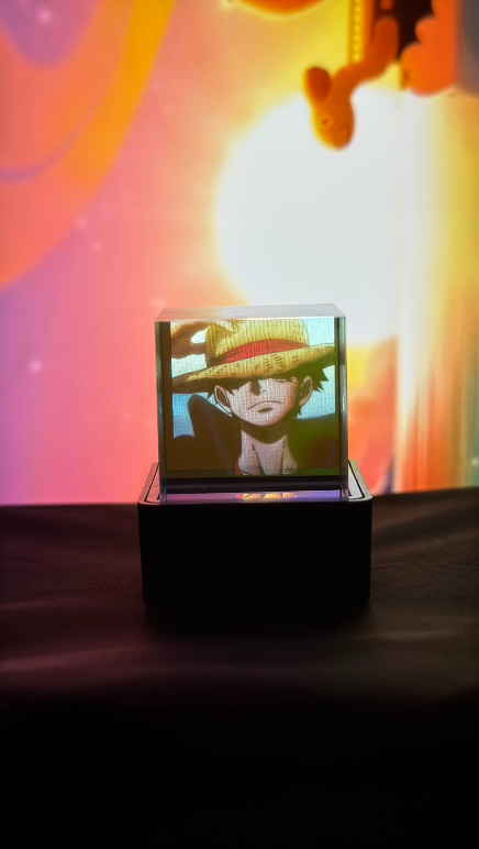 Lumora Holographic Cube