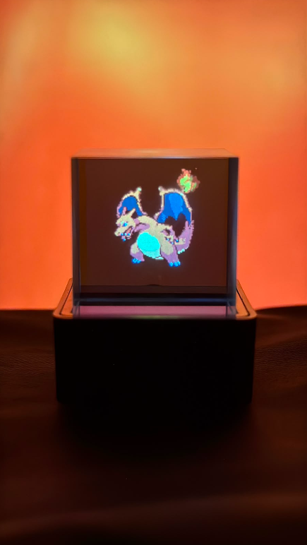 Lumora Holographic Cube