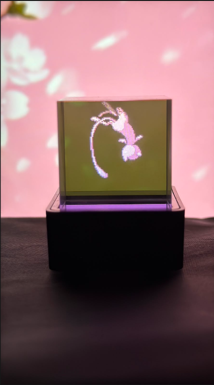 Lumora Holographic Cube