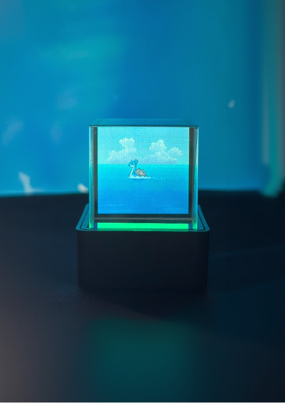 Lumora Holographic Cube