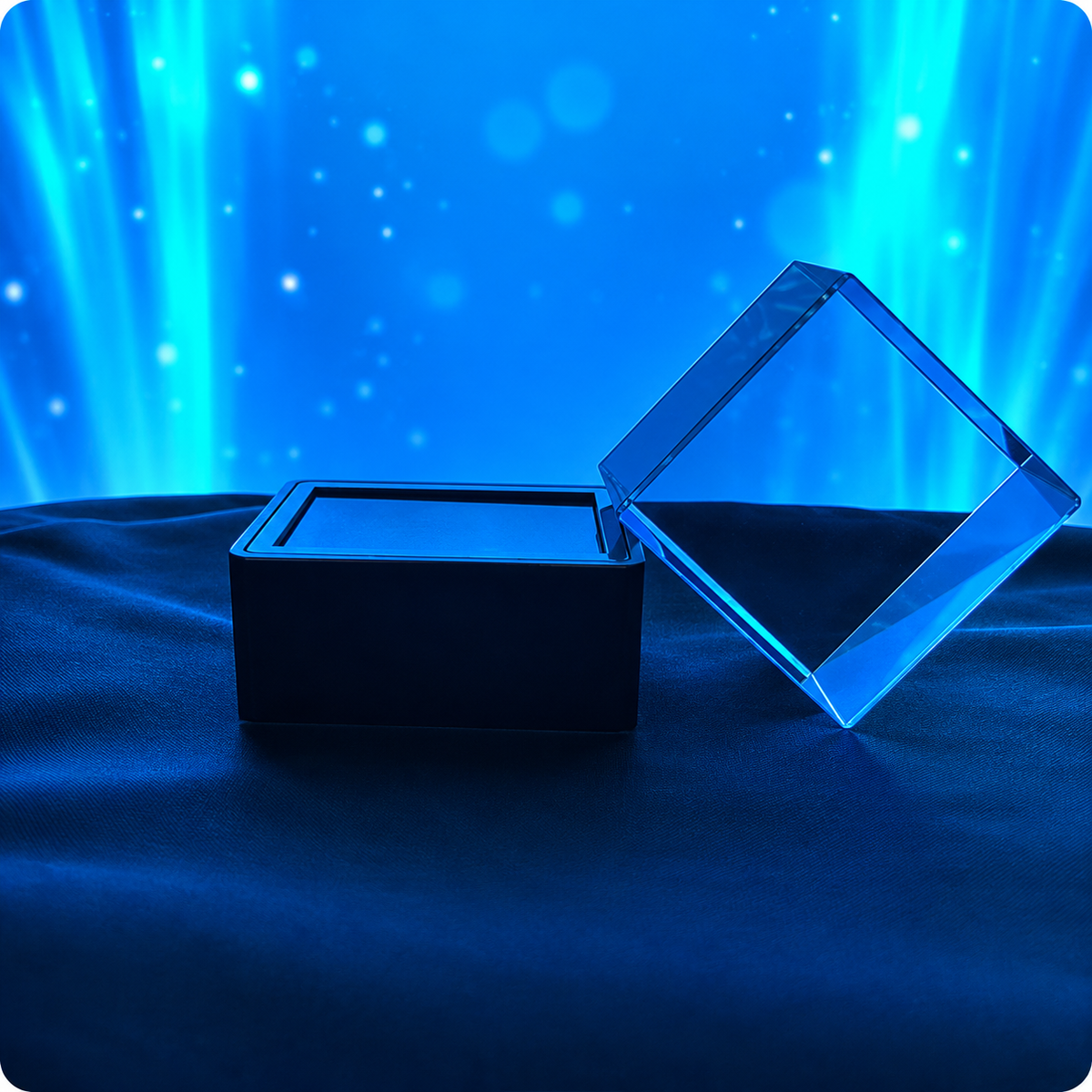 Lumora Holographic Cube